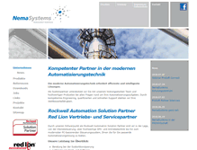 Tablet Screenshot of nemasystems.de